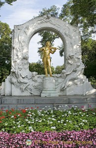 Mozart in Stadtpark, Vienna..
