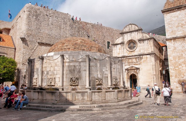 Onofrio Fountain, Dubrovnik