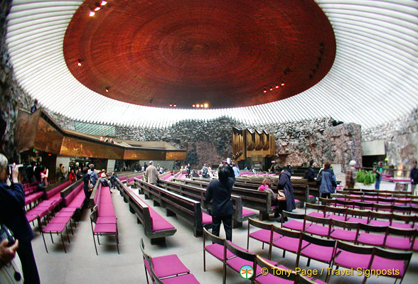 The Rock Church or Temppeliaukio Kirkko – Helsinki