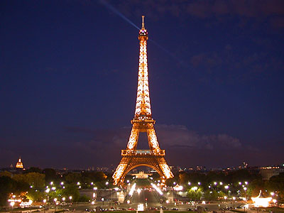 paris at night pictures. Eiffel Tower by Night.