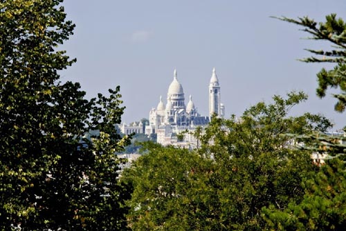 The site of the Basilique du Sacr Coeur on the hill of Montmartre has long