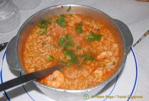 Arroz de Marisco at O Farol