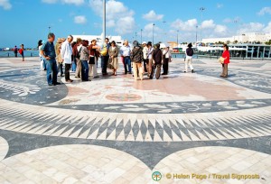 Pavement Maritime Compass, Lisbon