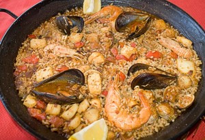 Paella, a specialty from Valencia