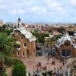 Parc Güell - Gaudi Barcelona Parc Güell - A Gaudi's Park..