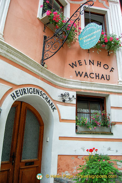 Heurigenschank, a Weissenkirchen winehouse