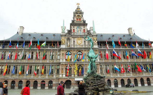 Antwerp City Hall or Stadhuis Antwerpen