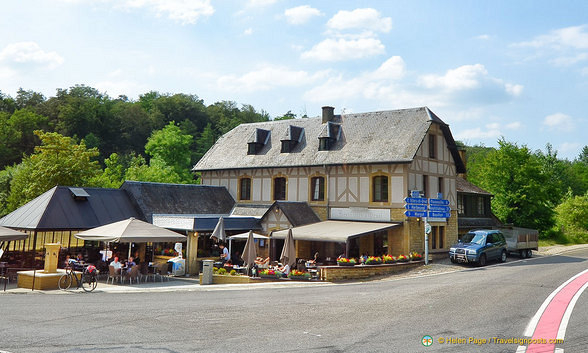 Hostellerie d'Orval, the tavern where we tasted Orval beer and cheese