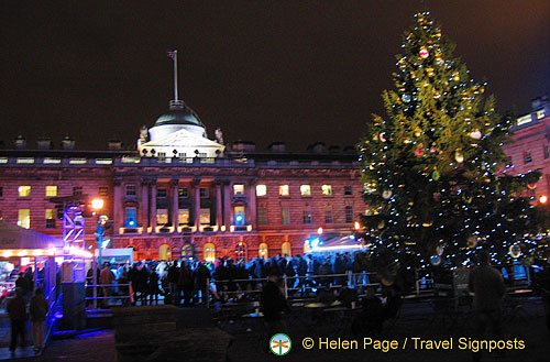 Traditional Ice-skating at Somerset House