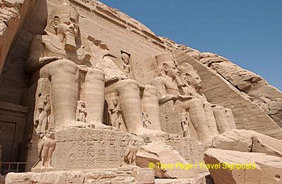 Great Temple of Abu Simbel - Statues of Ramses II