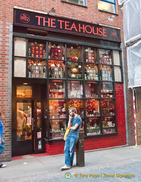 The Tea House at 15a Neal Street