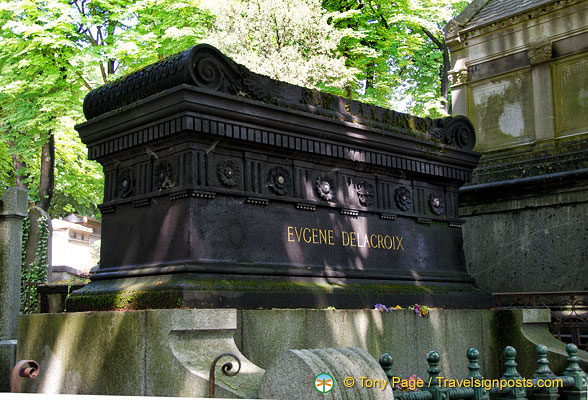 Tomb of Eugène Delacroix