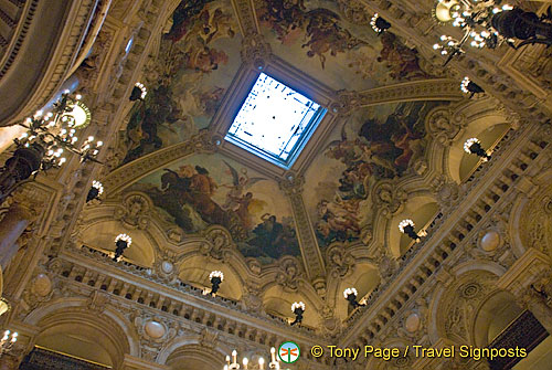 Palais Garnier - ceiling paintings