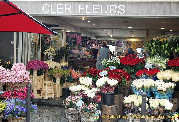 Cler Fleurs, a florist on rue Cler