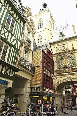 Rouen's famous Great Clock [Rouen - France]