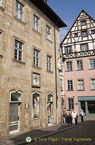 The Hof Apotheke was once the court pharmacy