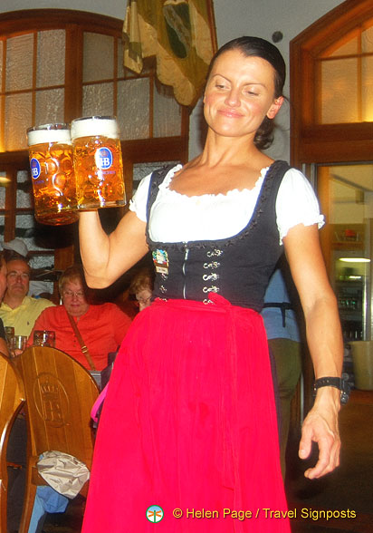 Hofbrauhaus waitress