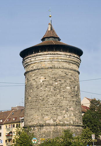 Old city wall tower