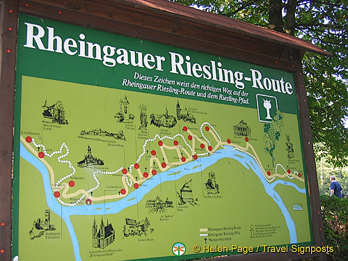 Rudesheim is the centre of the region's wine trade[Rudesheim - Rhine River Cruise - Germany]