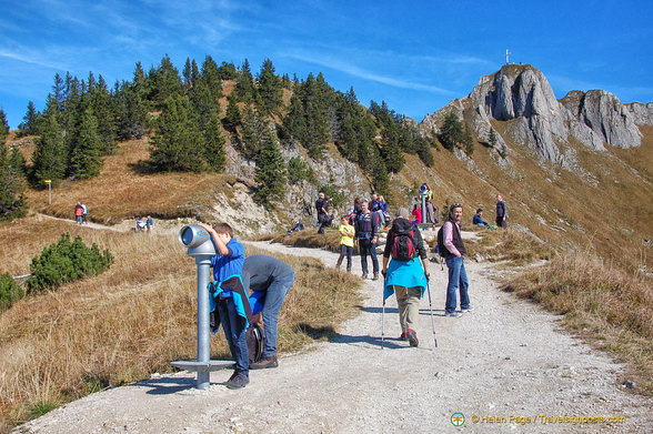 Tegelberg is a popular hiking area