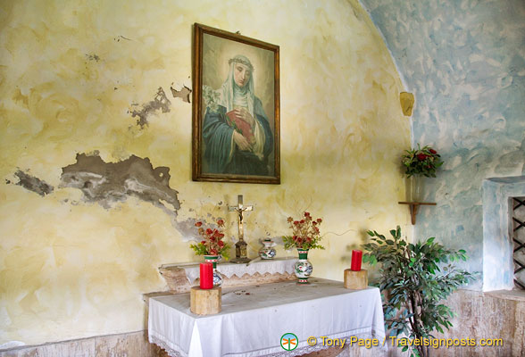 Santa Catarina's altar