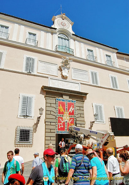 Castel Gandolfo is the summer residence of Popes