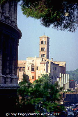 Santa Maria in Cosmedin and Roman Forum