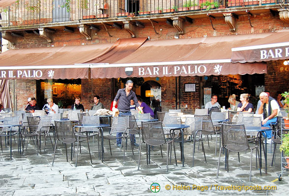 Bar Il Palio, a nice place to have a coffee break