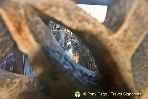 View from the Bridge of Sighs
