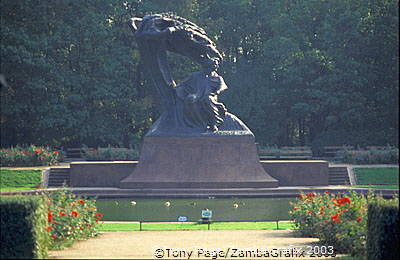 Chopin Monument, Warsaw