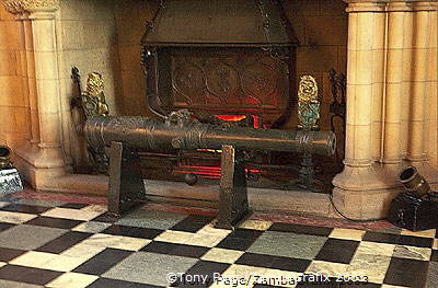 The Fireplace in the Great Hall