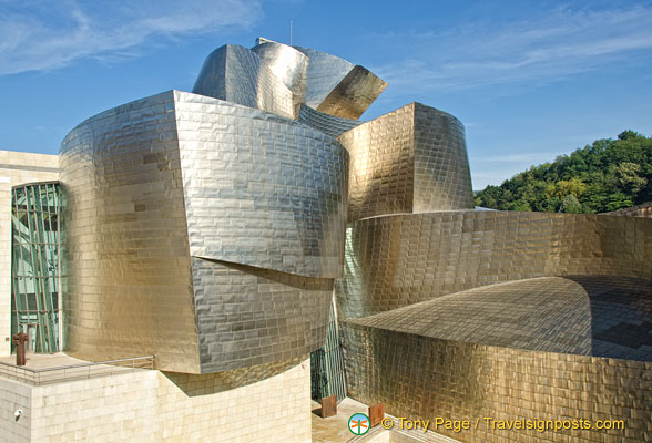 The spectacular Guggenheim Bilbao