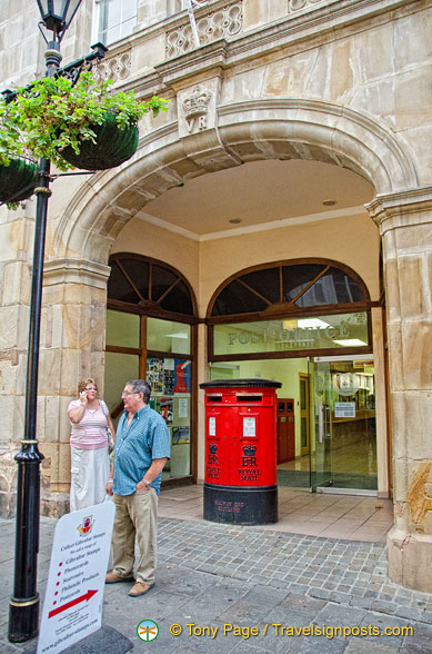 Post office in Gibraltar