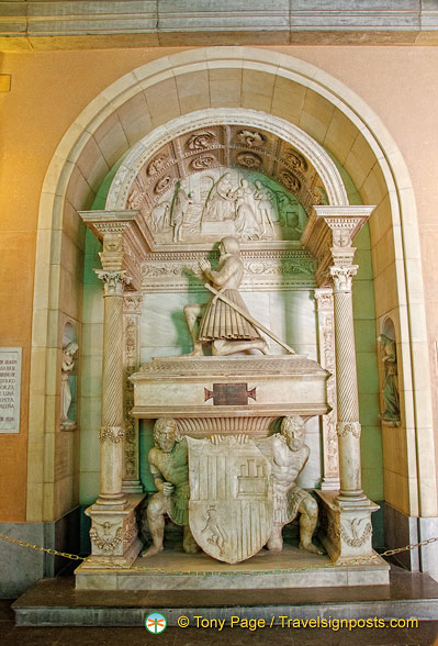 Tomb of Don Juan Aragon, Prince of the Royal House of Catalonia