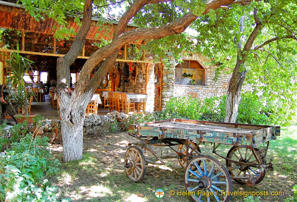 Garden of the Anatolian Restaurant