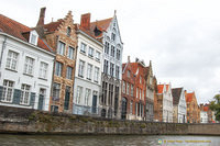 Canal houses in Bruges