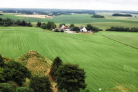 The Waterloo Battlefield is now farming land