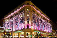 Stunning Christmas Lights at Marks & Sparks