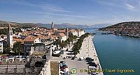 View over Trogir from the Kamerlengo Castle