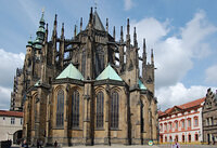 St Vitus Cathedral Eastern facade