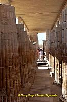 This corridor leads into the Great Southern Court.
[Step Pyramid of Djoser - Saqqara - Egypt]
