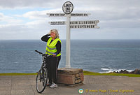 Land's End is a destination on cycling tours