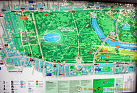 Map of Kensington Gardens