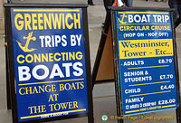 London Boat trips