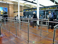 Ticketing desks for travel today