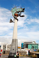 National Marine Aquarium sculpture