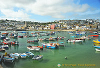 St Ives Bay and St Ives town