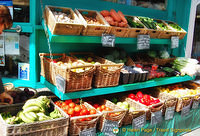 Fresh fruit and vegetables of Cornwall