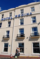 The Hotel Regina on The Harbour Side Victoria Parade