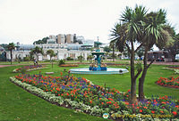Princess Gardens and its famous Palm trees